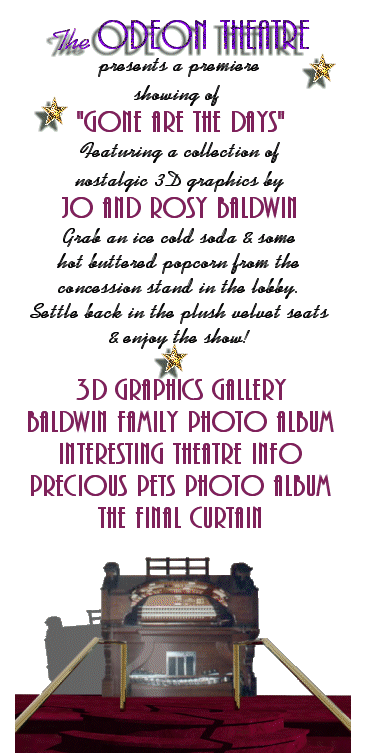 Odeon Menu 